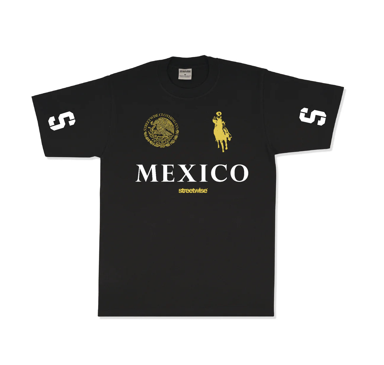 Streetwise Men’s Mexico Narco Polo Short Sleeve Shirt